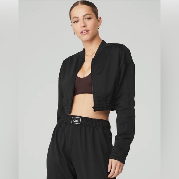 Alo cropped prizewinner jacket, medium - Picture 1 of 6